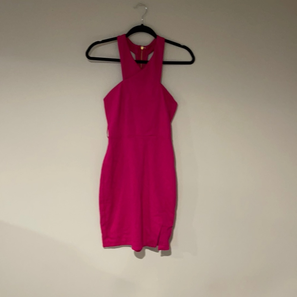 NWT express fuschia Mini dress